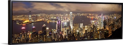 China, Hong Kong, view from Victoria Peak