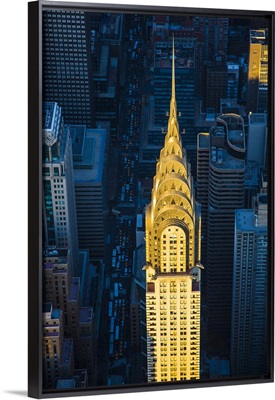 Chrysler Building and Lexington Avenue, Manhattan, New York City