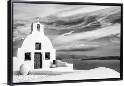 Church in Oia, Santorini (Thira), Greece