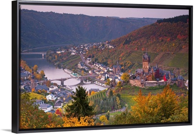 Cochem Castle, Cochem, Rhineland, Mosel Valley, Germany