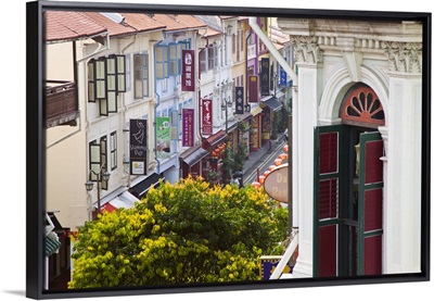 Colonial shop houses, China Town, Singapore