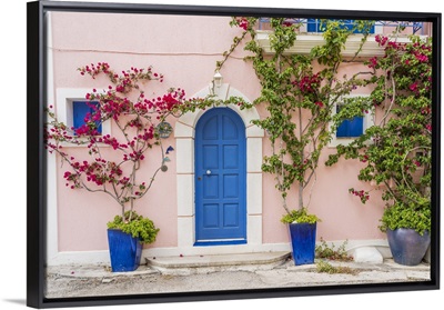 Colourful Facade, Assos, Kefalonia, Ionian Islands, Greek Islands, Greece