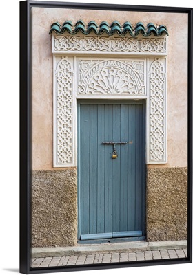 Decorative doorway in the medina (old town)