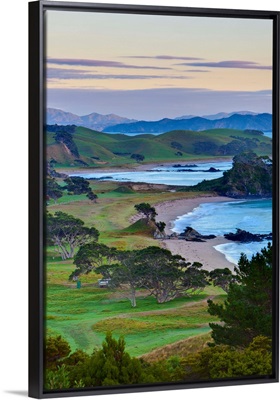 Dramatic coastal landscape near Whangarei, Northland, New Zealand