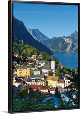 Ebensee, Lake Traunsee, Salzkammergut, Upper Austria, Austria