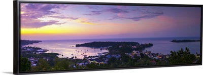 Elevated view over Port Antonio