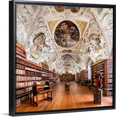 Europe, Czech Republic, Prague, Strahov Monastery, Strahov Library, Theological Hall