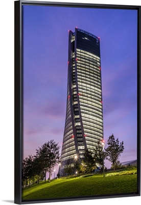 Generali Tower or Hadid Tower, Milan, Lombardy, Italy