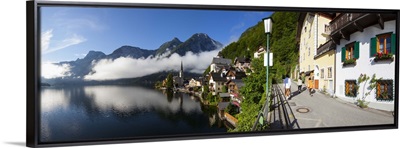 Hallstatt, Hallstattersee, Oberosterreich, Upper Austria, Austria