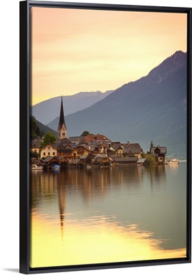 Hallstatt, Hallstattersee, Oberosterreich, Upper Austria, Austria