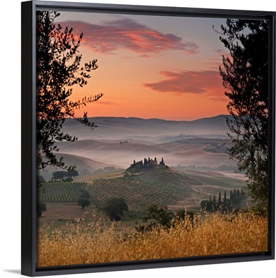 Italy, Tuscany, Siena district, Orcia Valley, Podere Belvedere near San Quirico d'Orcia