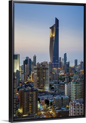 Kuwait, Kuwait City, the Al Hamra building, tallest building in Kuwait completed in 2011