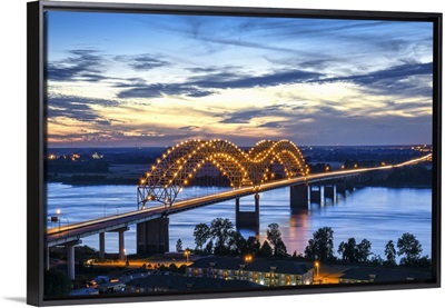 Memphis, Tennessee, Mississippi River, Hernand De Soto Bridge