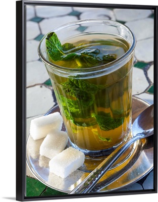 Mint Tea, Marrakech, Morocco, North Africa, Africa