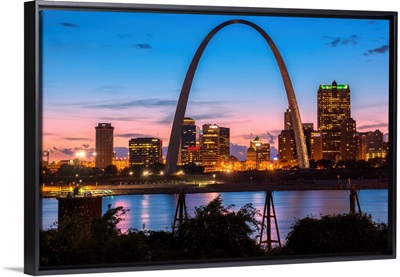 Missouri, St. Louis, Mississippi river, Route 66, along the shores of East St. Louis