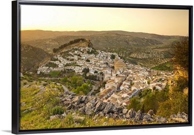 Montefrio at sunset, Granada Province, Andalusia, Spain