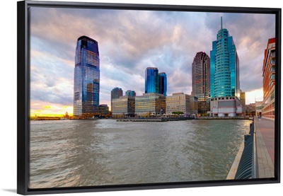 New Jersey, Jersey City on the Hudson River