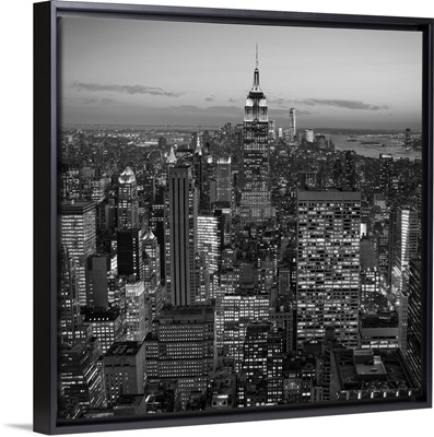 New York, Manhattan, Midtown Manhattan and Empire State Building