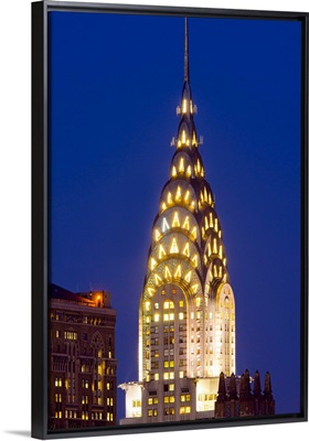 New York, Manhattan, Midtown skyline and Chrysler Building