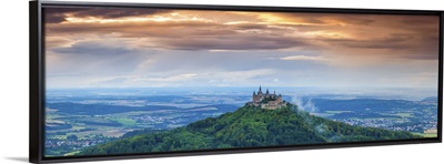 ohenzollern Castle, Swabia, Baden Wuerttemberg, Germany