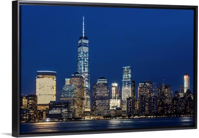 One World Trade Center and Lower Manhattan financial center, New York