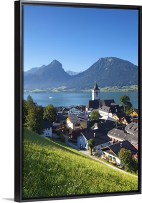 St. Wolfgang, Wolfgangsee lake, Flachgau, Upper Austria, Austria