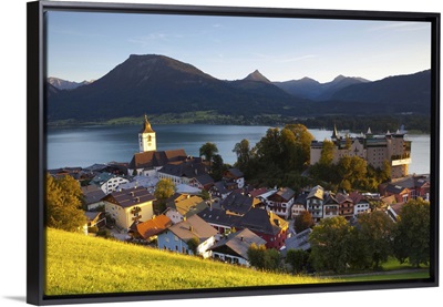 St. Wolfgang, Wolfgangsee lake, Flachgau, Upper Austria, Austria