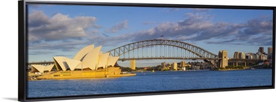 Sydney Opera House and Harbour Bridge, Darling Harbour, Sydney, Australia