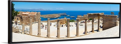 The Acropolis of Lindos, Lindos, Rhodes, Greece