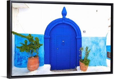 Traditional Moroccan Decorative Door, Rabat, Morocco, North Africa