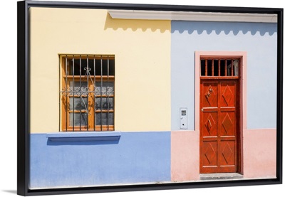 Colorful Architecture in Lima, Peru