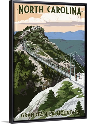 Bridge, Grandfather Mountain, North Carolina