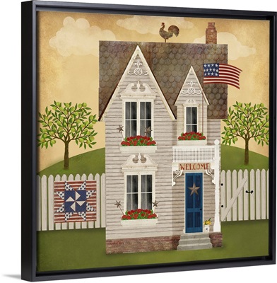 Americana Victorian House