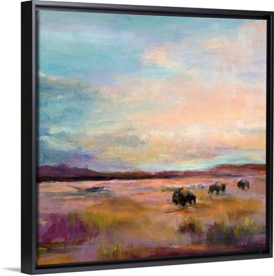 Buffalo Under Big Sky