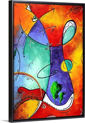 Free At Last - Bold Colorful Abstract Art