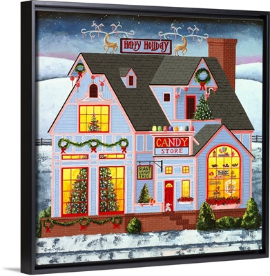 Christmas Village - The Candy Store