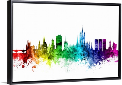 Aberdeen Scotland Skyline, Rainbow