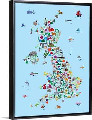 Animal Map of Great Britain