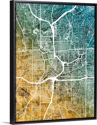Atlanta Georgia City Map