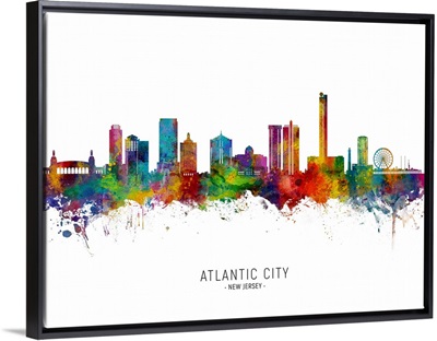 Atlantic City New Jersey Skyline