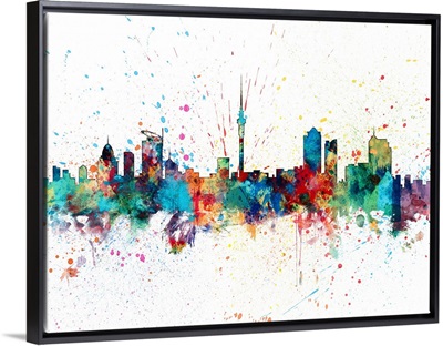 Auckland New Zealand Skyline