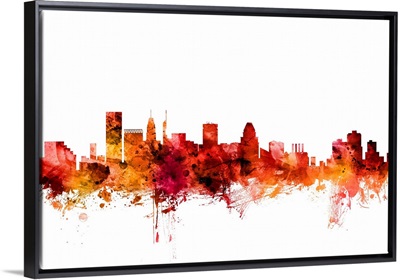 Baltimore Maryland Skyline