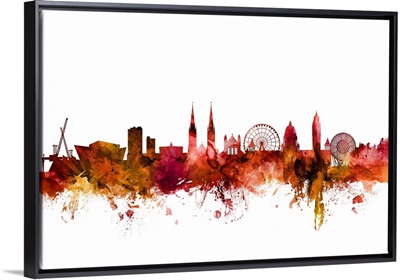 Belfast Northern Ireland Skyline
