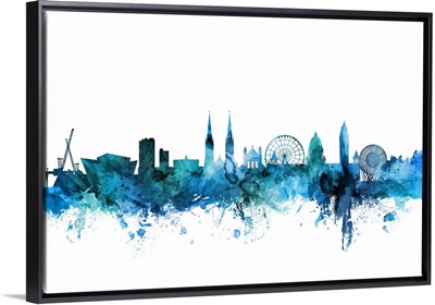 Belfast Northern Ireland Skyline