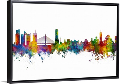 Belgrade Serbia Skyline