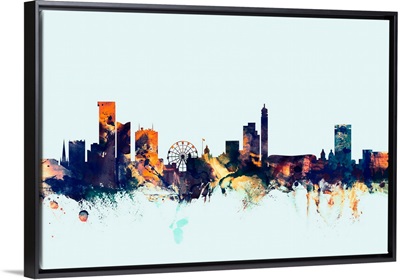 Birmingham England Skyline