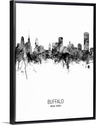 Buffalo New York Skyline