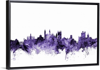 Cambridge England Skyline