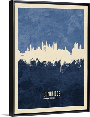 Cambridge England Skyline