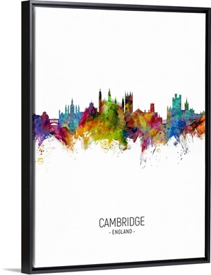 Cambridge England Skyline